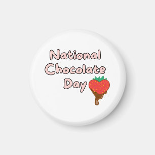 Aimant Joyeuse journée nationale du chocolat