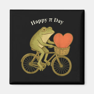 Aimant Joyeuse journée Pi Prof de maths Grenouille Mathém