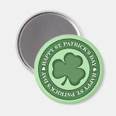 Aimant Joyeuse Saint-Patricks Day (Recto/Verso)