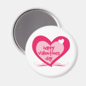 Aimant Joyeuse Saint-Valentin (Recto/Verso)