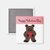 Aimant Joyeuse Saint-Valentin (Recto/Verso)