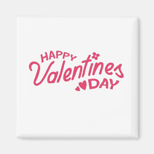 Aimant Joyeuse Saint-Valentin (Devant)