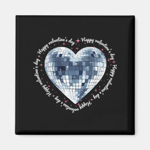 Aimant Joyeuse Saint-Valentin Drôle Coquette Diamant Disc