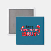 Aimant Joyeuse Saint-Valentin Frangin Drôle de couple de  (Recto/Verso)