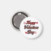 Aimant Joyeuse Saint-Valentin pour le cadeau (Recto/Verso)