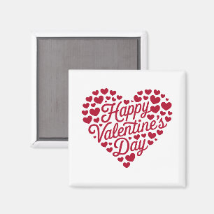 Aimant Joyeuse Saint-Valentin Saint-Valentin Amour Coeur