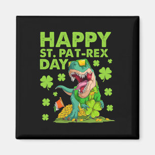 Aimant Joyeuse St Pat T-rex Day Dinosaure St Patricks Day