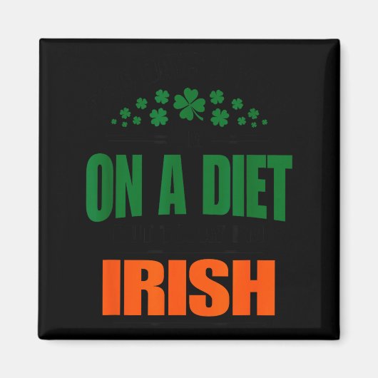 Aimant Joyeuse St Pat Trex Day Dinosaur Tout-Petits St Pa (Devant)
