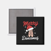 Aimant Joyeuses danses Byllet Dancer Enseignant Noël Dan (Recto/Verso)