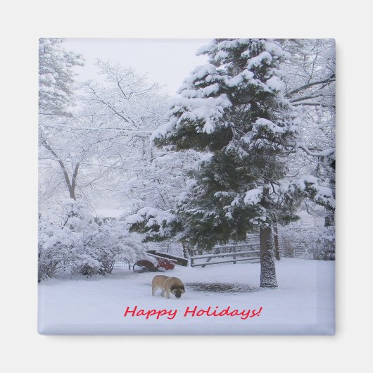 Aimant Joyeuses fêtes !... (Devant)