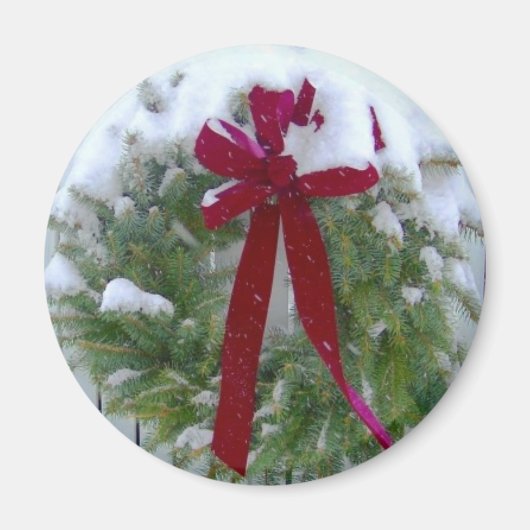 Aimant Joyeuses fêtes (Devant)