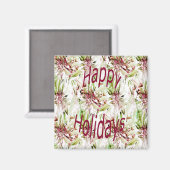 Aimant Joyeuses fêtes..... (Recto/Verso)