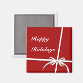 Aimant Joyeuses fêtes (Recto/Verso)