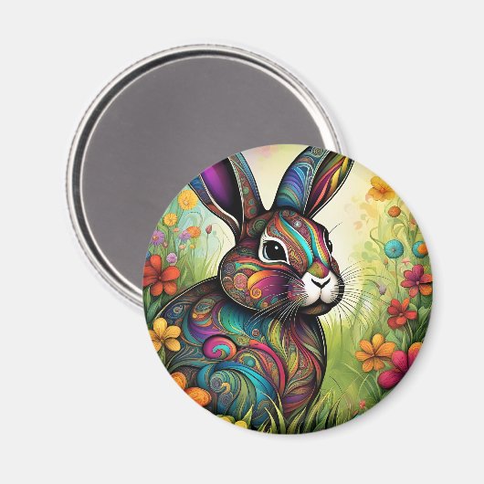 Aimant Joyeuses Pâques (Recto/Verso)