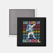 Aimant Joyeux 100 Jours D'Enfants Scolaires Dabbing Astro (Recto/Verso)