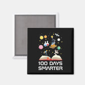 Aimant Joyeux 100ème Jour D'École 100 Jours Smarter Space (Recto/Verso)