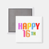Aimant Joyeux 16ème (Recto/Verso)