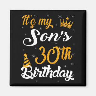 Aimant Joyeux 30e Anniversaire à Mon Fils 1995 30 Ans
