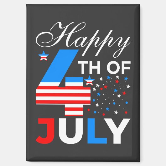 Aimant Joyeux 4 juillet-97958 (Recto)
