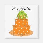 Aimant Joyeux anniversaire (Devant)