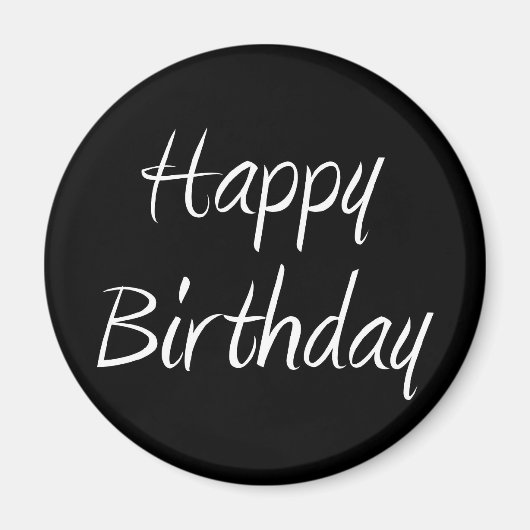 Aimant Joyeux anniversaire (Devant)