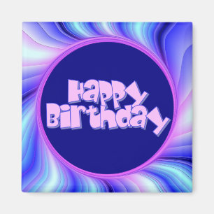 Aimant Joyeux anniversaire