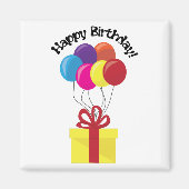 Aimant Joyeux anniversaire ! (Devant)