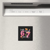 Aimant Joyeux Anniversaire 6 7 Filles Drôle J'avais 6 ans (In Situ (Lave-vaisselle))