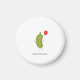 Aimant Joyeux Anniversaire Pickle, pickle
