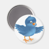 Aimant Joyeux bleu (Recto/Verso)