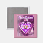 Aimant Joyeux cadeau de la fête des mères (Recto/Verso)