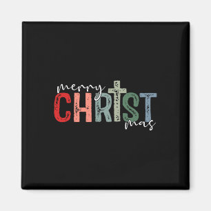 Aimant Joyeux Christ Mas Christian Dieu à Noël