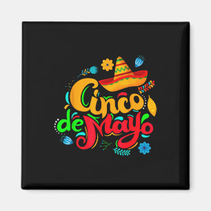 Aimant Joyeux Cinco De Mayo Hommes Femmes Enfants 5 De Ma