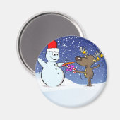 Aimant Joyeux clôtures ! (Recto/Verso)