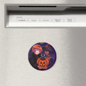 Aimant Joyeux costumes d'Halloween (In Situ (Lave-vaisselle))