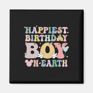 Aimant Joyeux Enfant Sur Terre