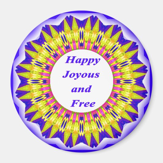 Aimant Joyeux et libre (Devant)