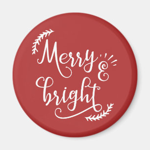 Aimant Joyeux et lumineux Noël