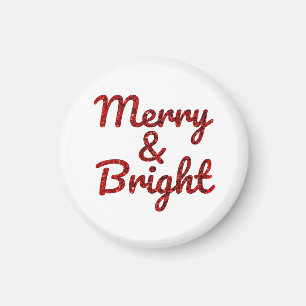 Aimant Joyeux et Lumineux Noël