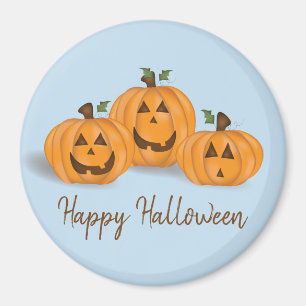 Aimant Joyeux et souriant Jack O Lanterns