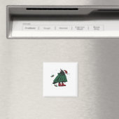 Aimant Joyeux F Caw F Style Graphique Amusant (In Situ (Lave-vaisselle))