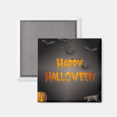 Aimant Joyeux Halloween (Recto/Verso)
