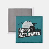 Aimant Joyeux Halloween (Recto/Verso)