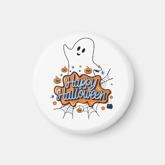 Aimant Joyeux Halloween  (Devant)