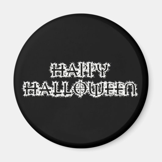 Aimant Joyeux Halloween (Devant)