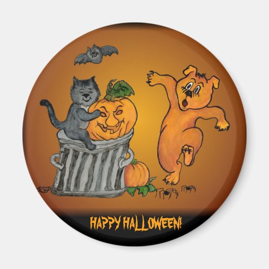 Aimant Joyeux Halloween ! 5 (Devant)