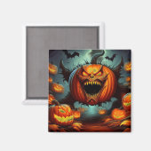 Aimant Joyeux Halloween à tous (Recto/Verso)