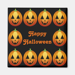 Aimant Joyeux Halloween Citrouilles