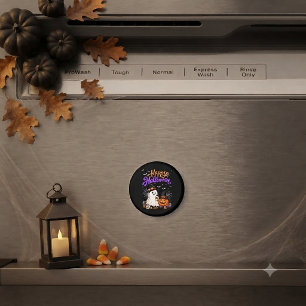 Aimant Joyeux Halloween Gentil Fantôme Citrouille Épouvan