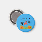 Aimant Joyeux Halloween Spooktastique (Recto/Verso)